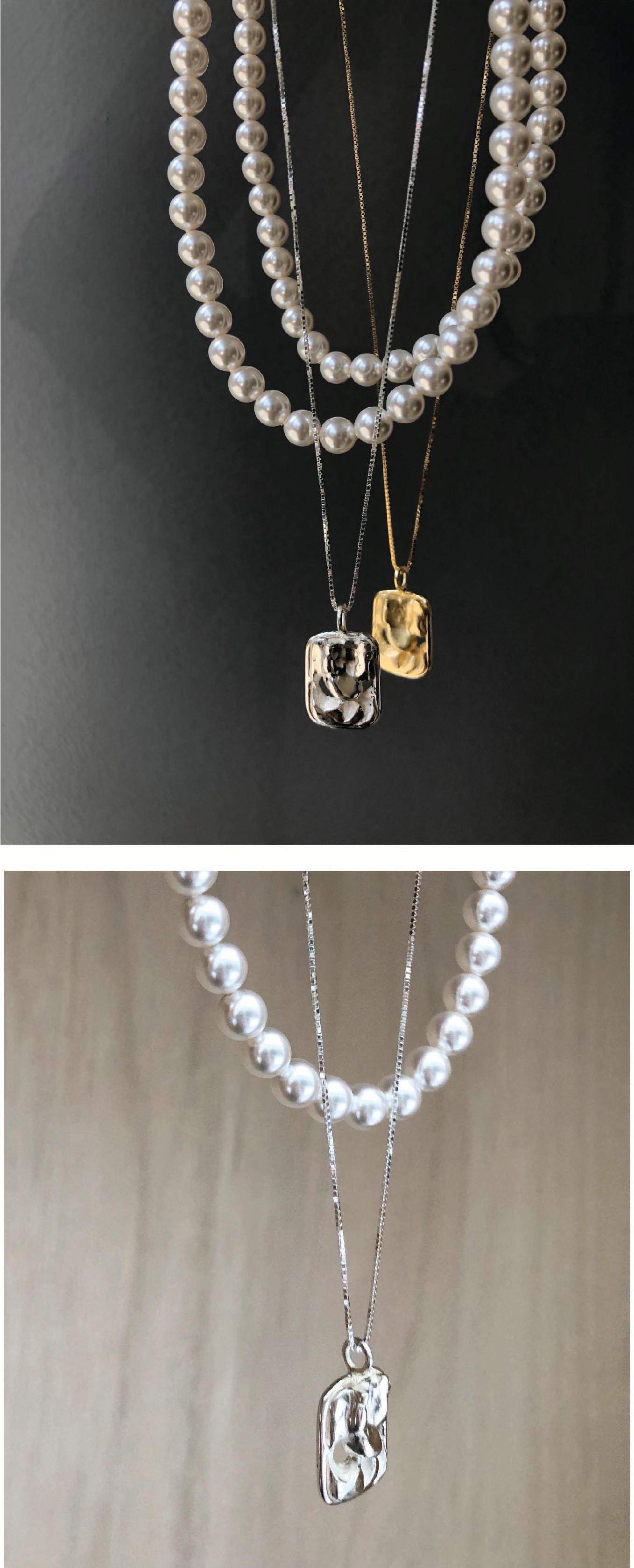 'The Classic' necklace (2 set) 사진 4/4