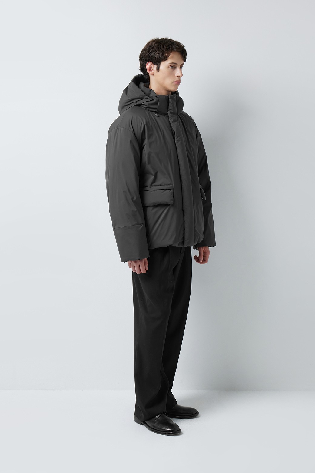TORAY DELFY 구스 다운 파카 (URBAN VER.) 247 · 차콜 photo 2/4