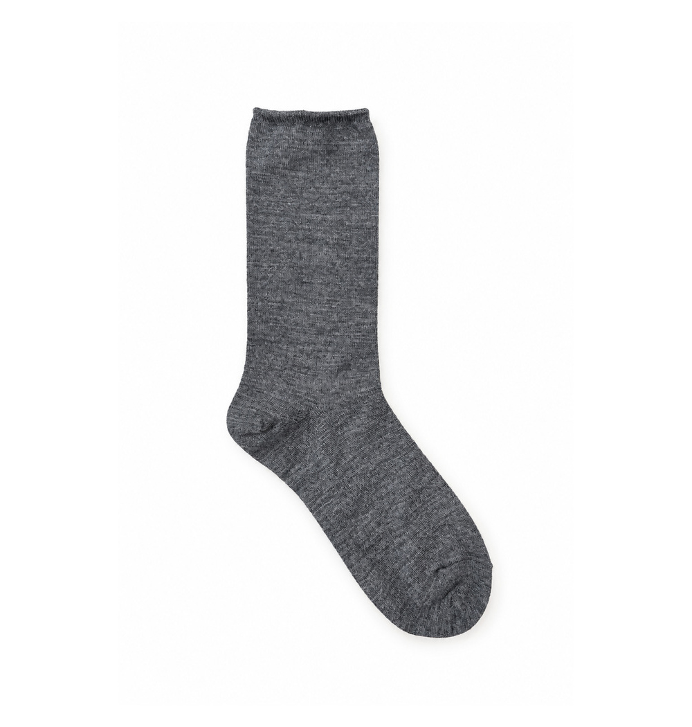 Merino Wool Basic Socks Dark Grey 사진 1/4