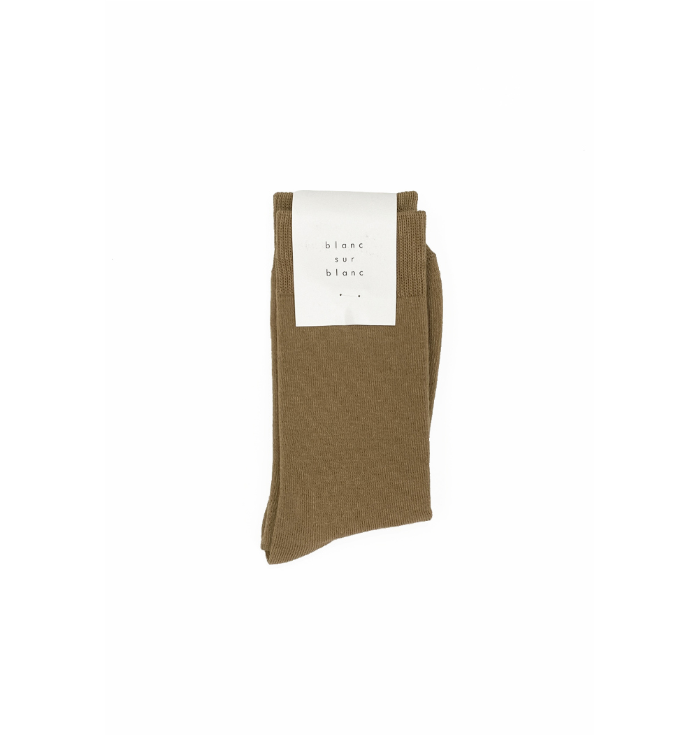 Cotton Blend Socks Beige 사진 1/2