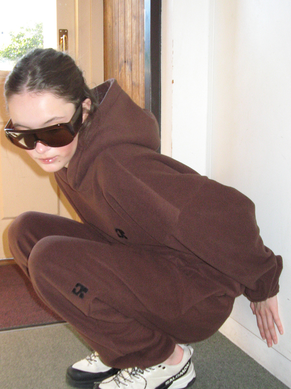 Centaur Fleece Hoodie_Brown 写真 4/4