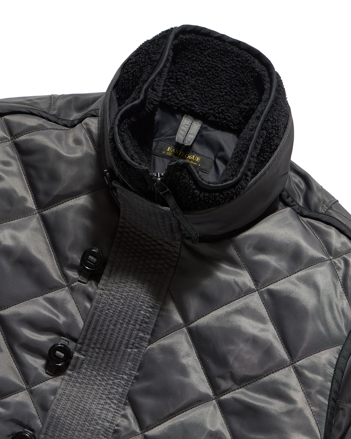 (WOMAN) ALPINE LAYERED QUILTED JUMPER / CHARCOAL 사진 3/4