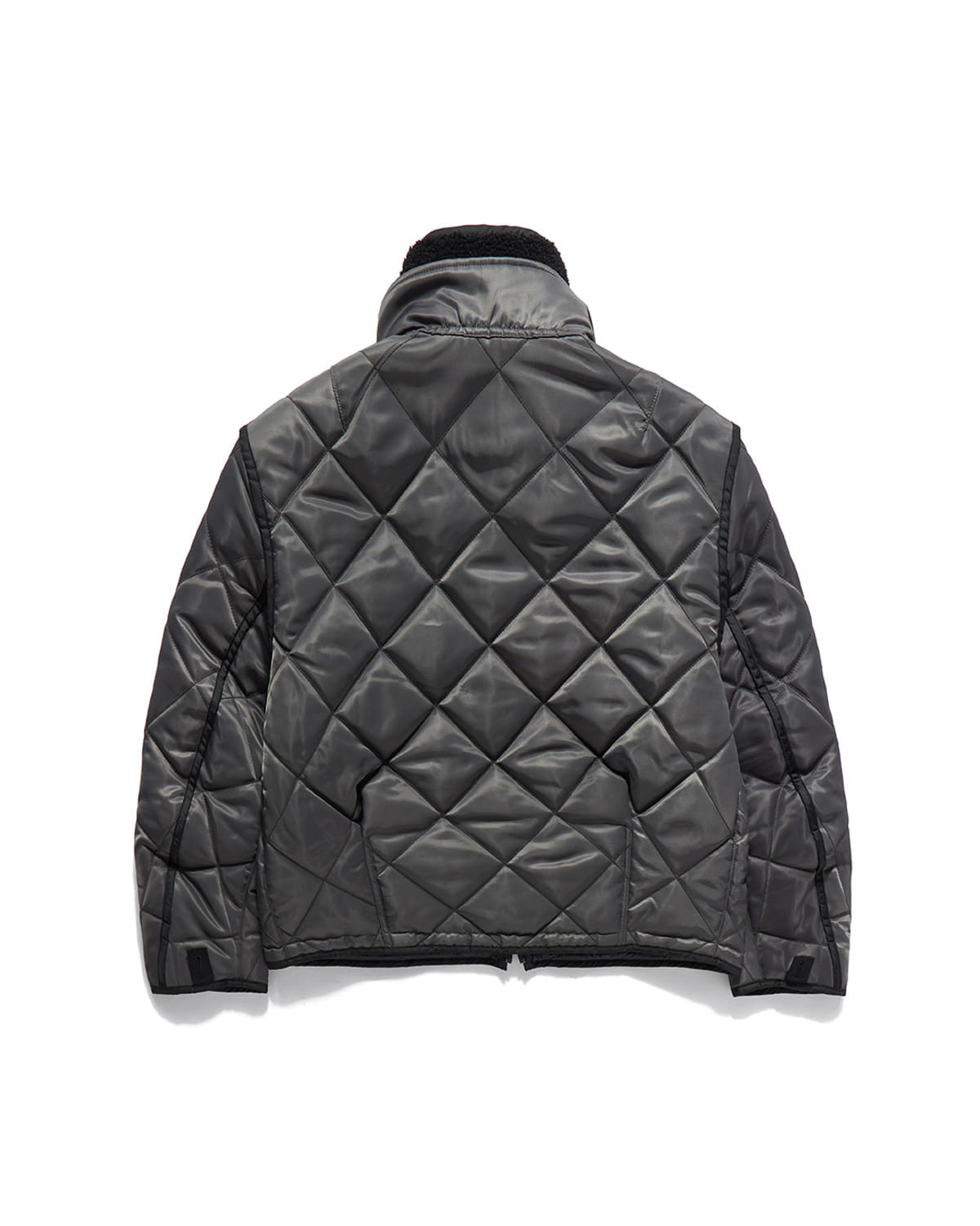 (WOMAN) ALPINE LAYERED QUILTED JUMPER / CHARCOAL 사진 2/4