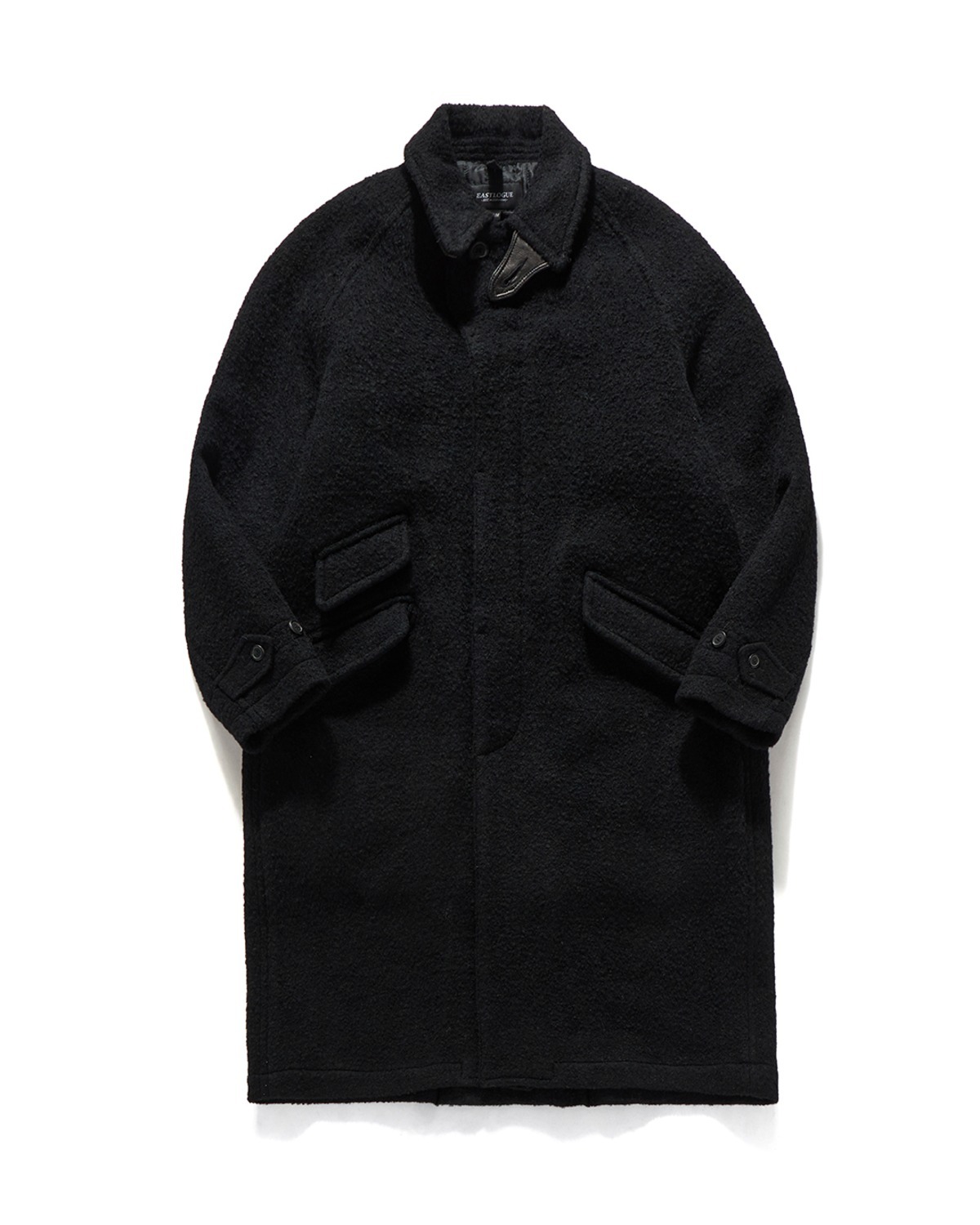 HIGHLAND BALMACAAN COAT / ASHED BLACK