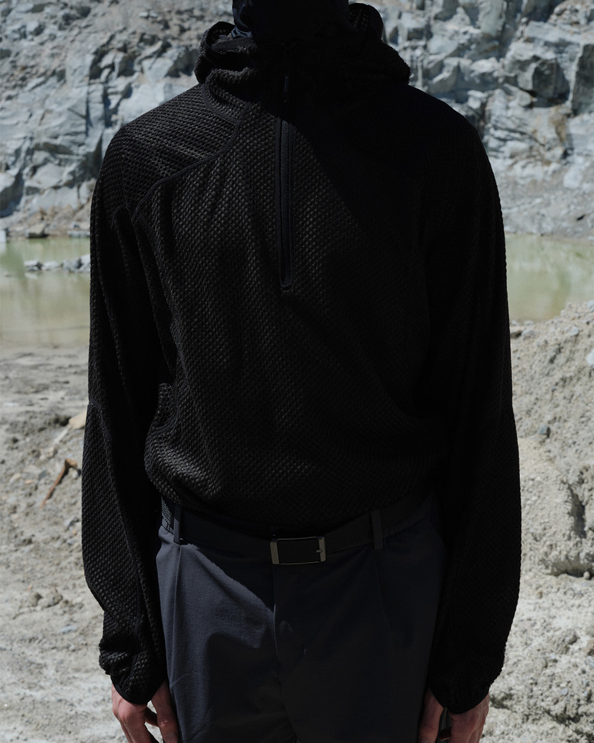 MONTANE WAVES FLEECE PULLOVER / BLACK 사진 2/4