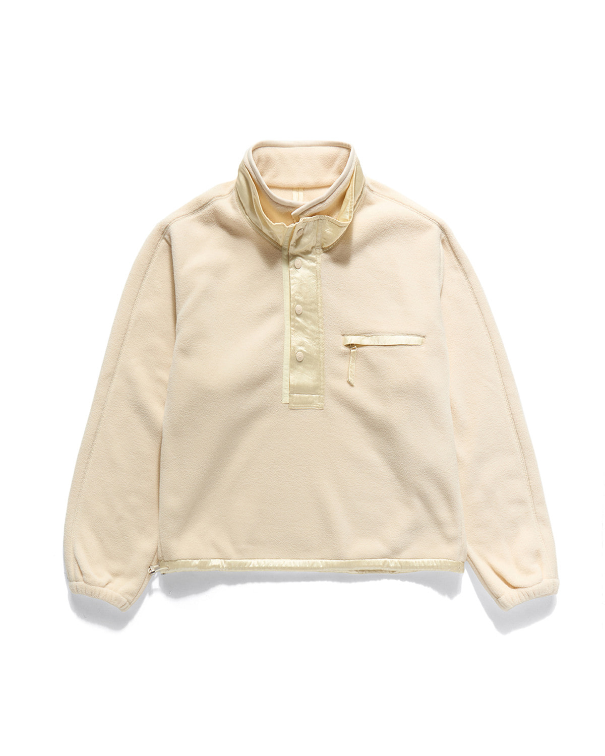 (WOMAN) ALPINE HALF ZIP-UP FLEECE JUMPER / CREAM 사진 3/4