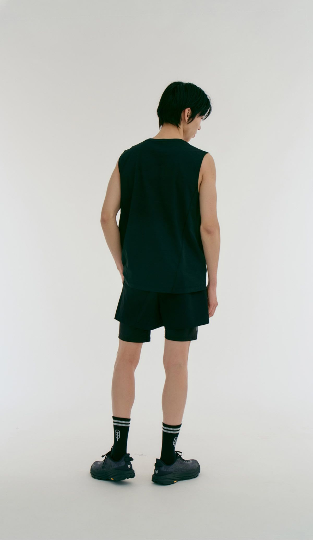 QUICK DRY SLEEVELESS BLACK 사진 1/4