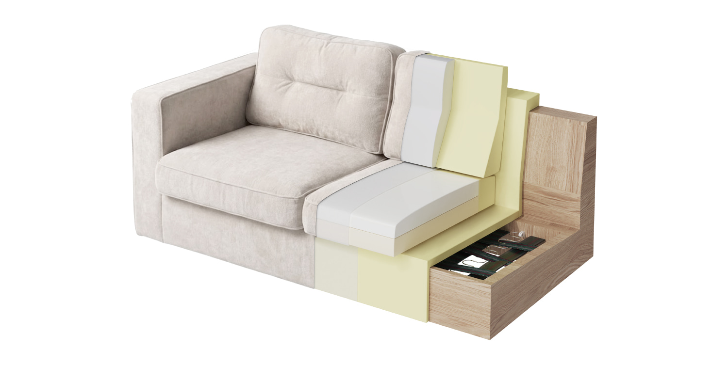 SETTLE SOFA (fabric) 모듈