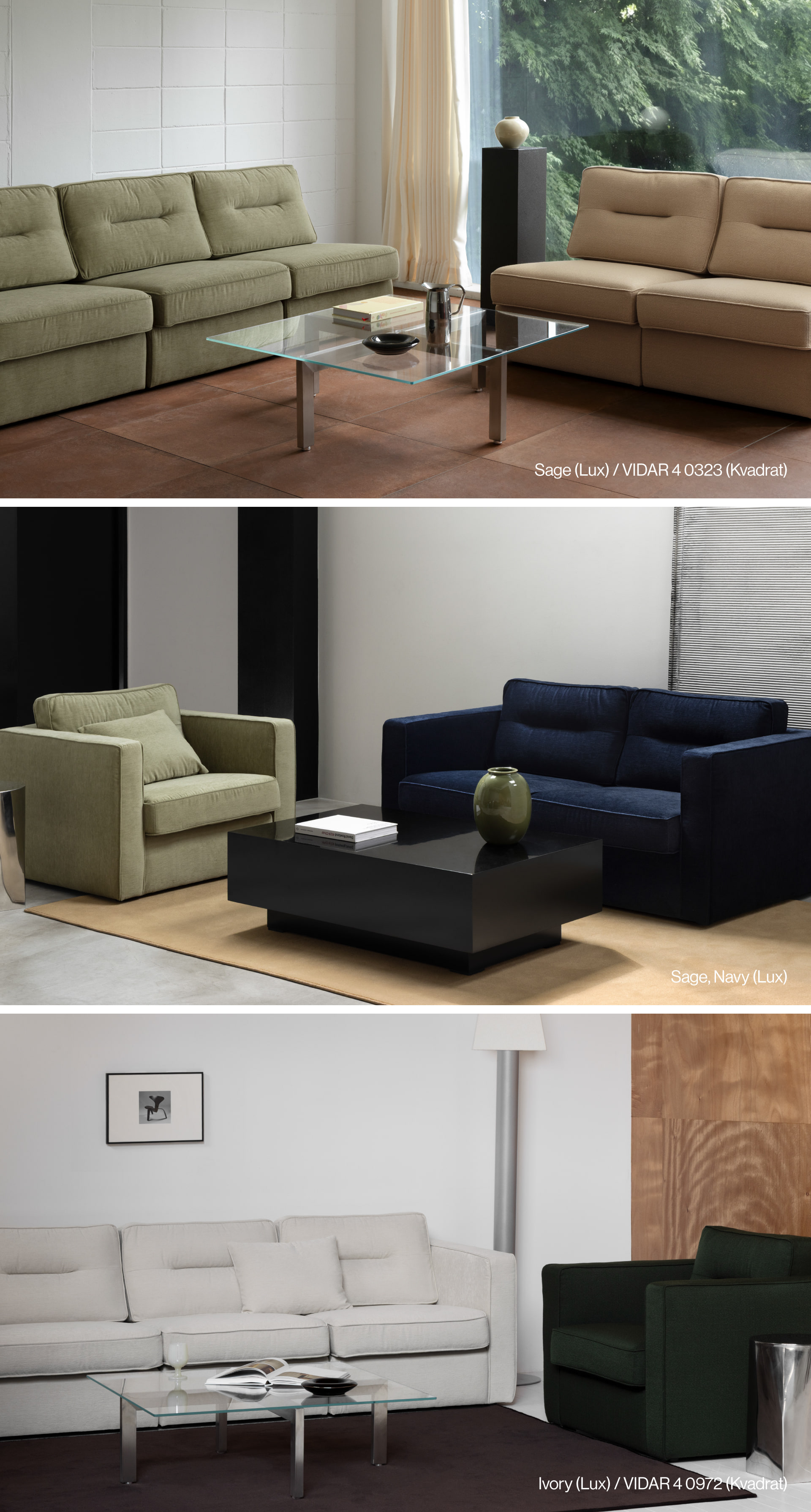 SETTLE SOFA (fabric) 쿠션 사진 1/4