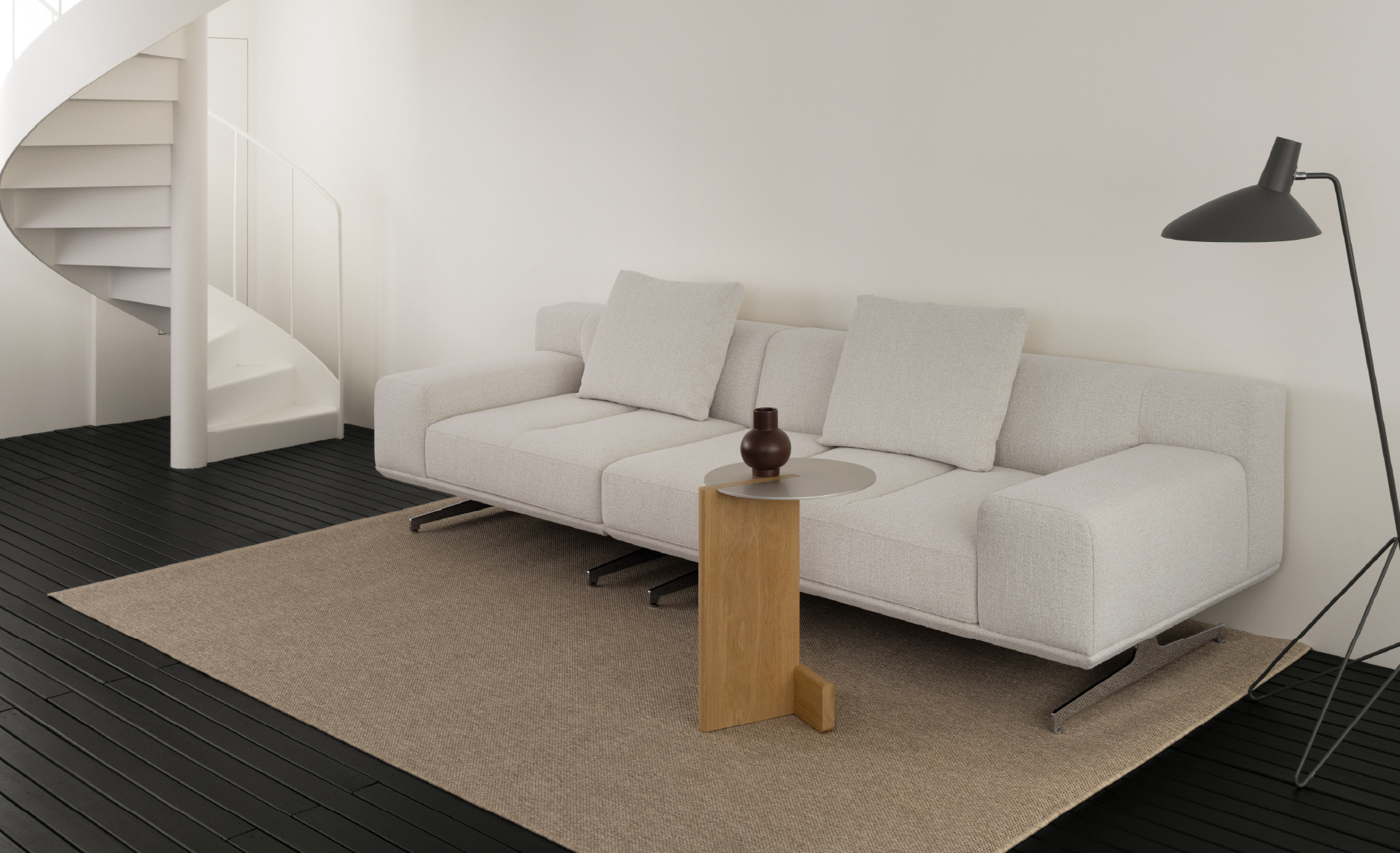 TOMBO SOFA (fabric) 2340 사진 3/4