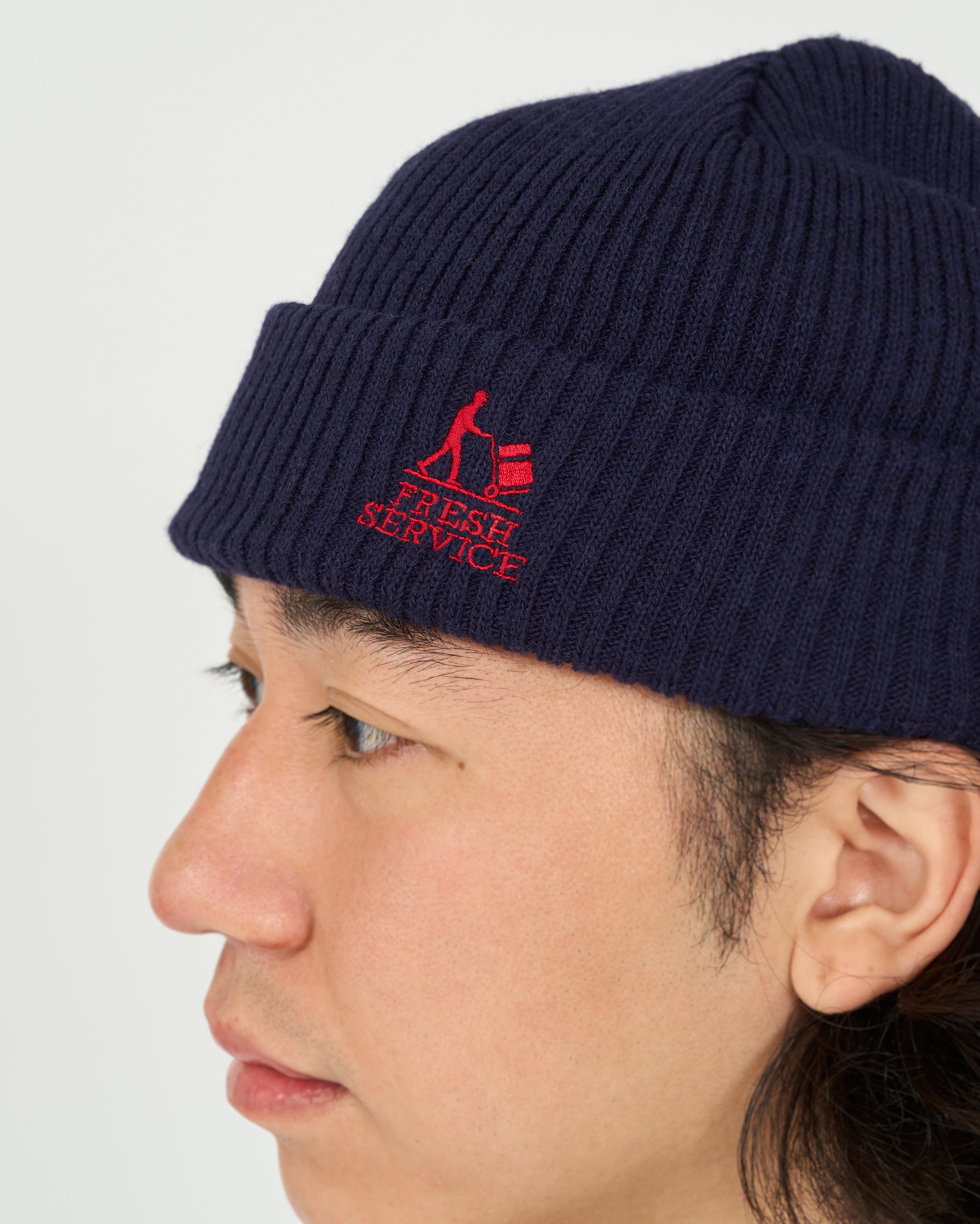 THERMAL RIB KNIT WATCH CAP 사진 2/4