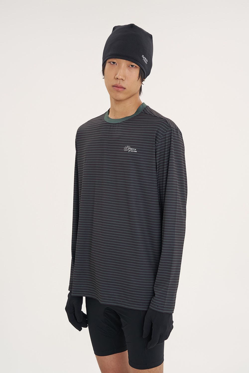 STRIPED NEO LONG SLEEVE (INK BLACK) 사진 4/4