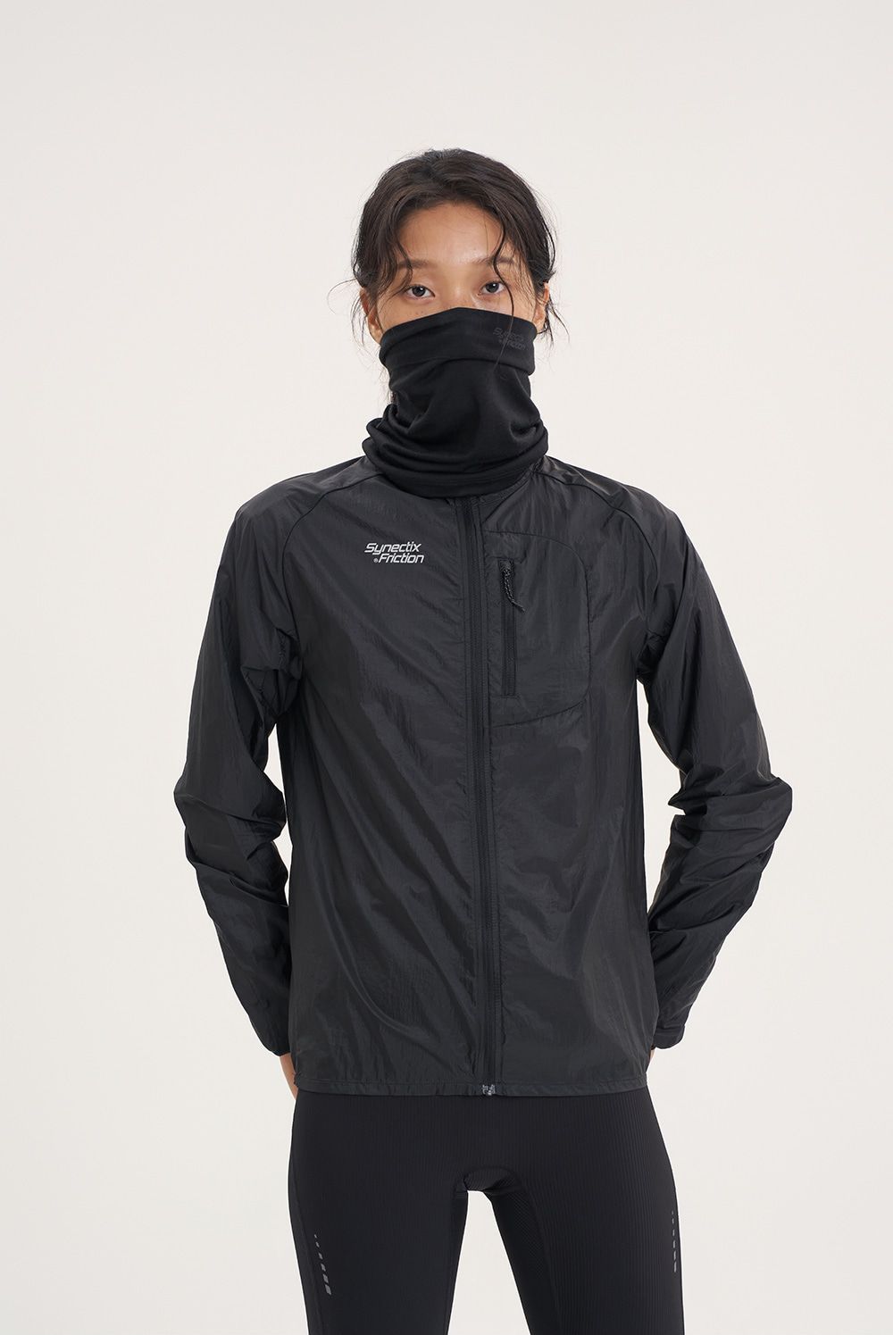 MERINO ESSENTIAL NECK WARMER (BLACK) 사진 1/4