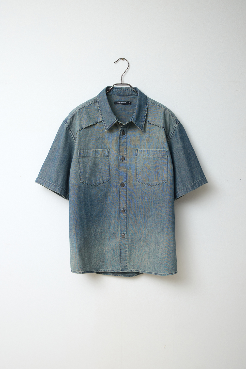 Vented Shirt Chambray Blue 사진 3/4