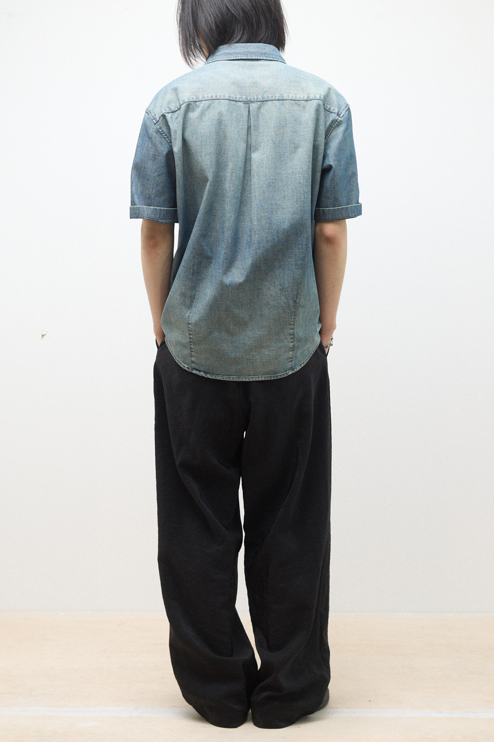 Vented Shirt Chambray Blue 사진 2/4