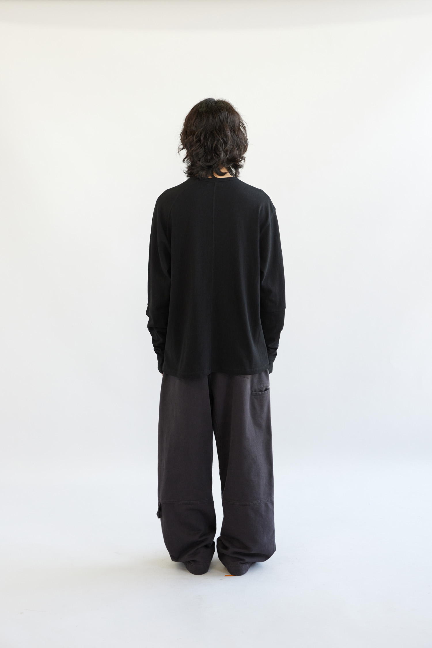 Double Sleeve Tee Black 사진 3/4