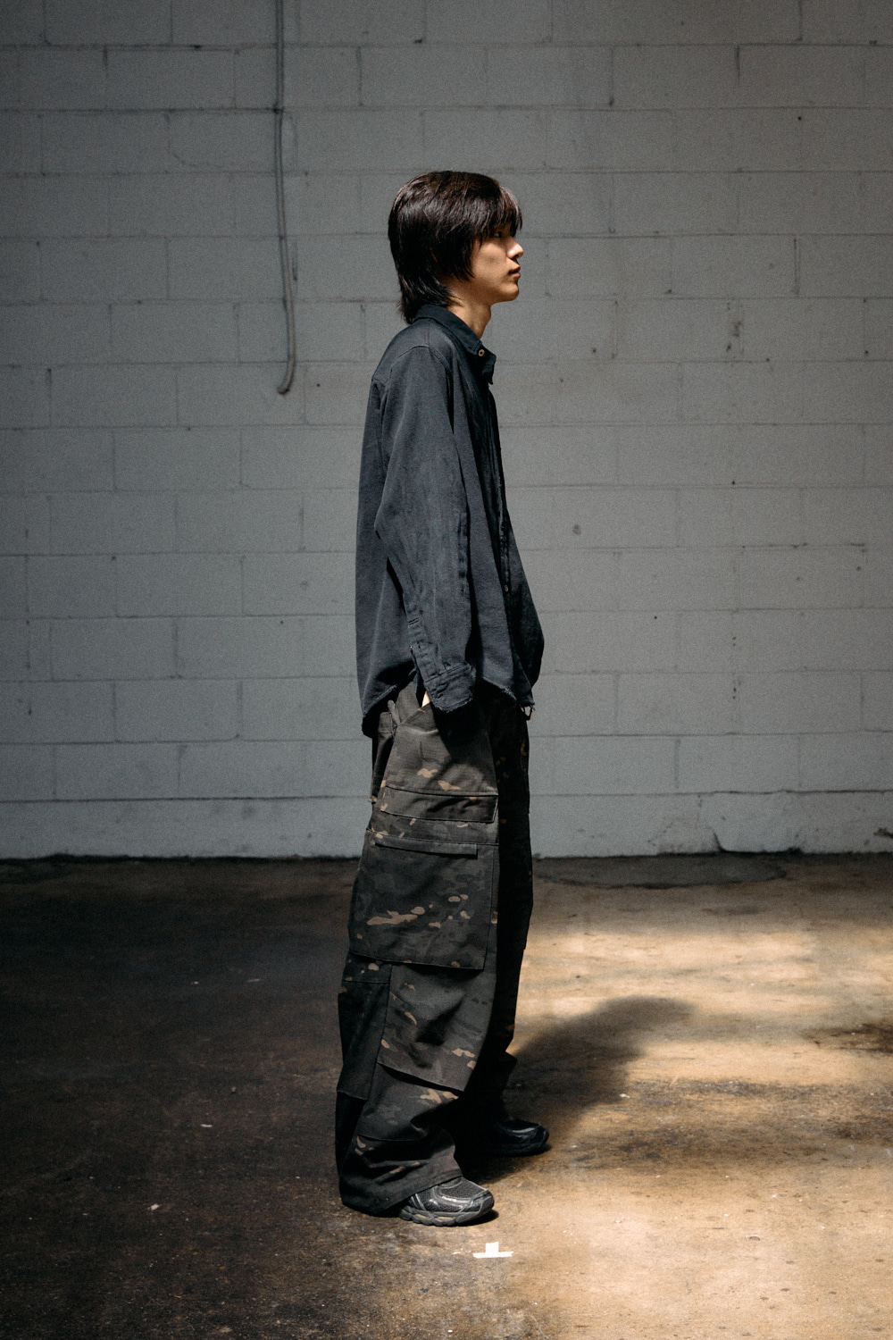 Fatigue Over Pants Ripstop Black Camo photo 2/4