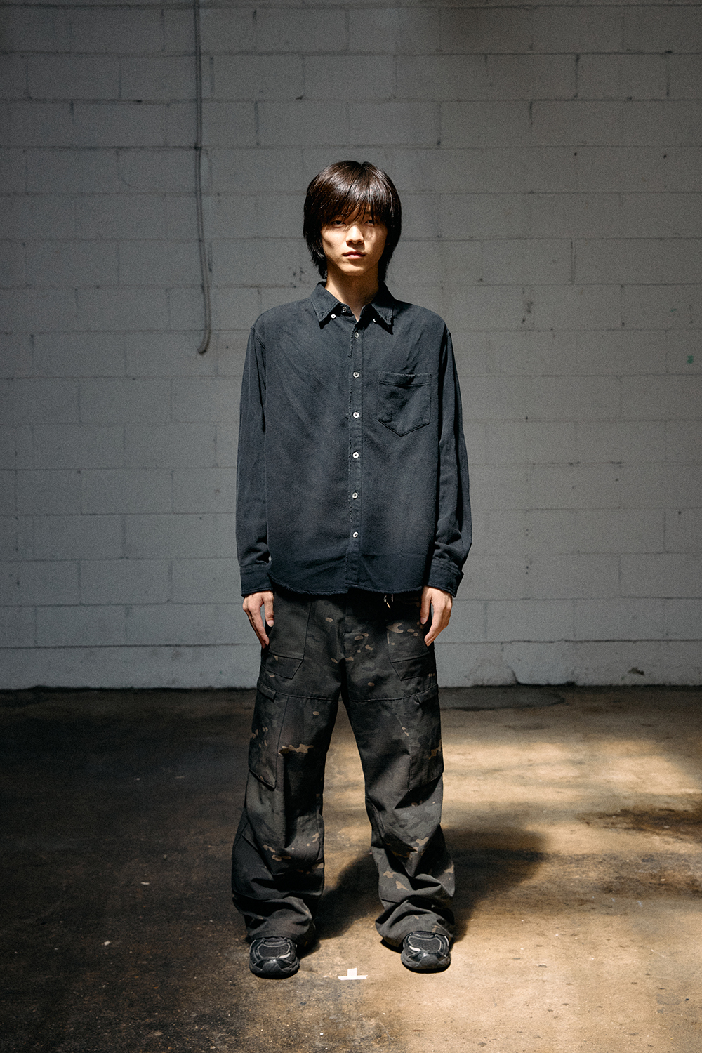Fatigue Over Pants Ripstop Black Camo photo 1/4