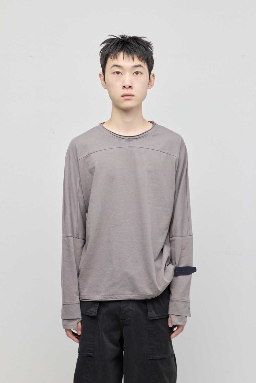Double Sleeve Tee V2 Grey