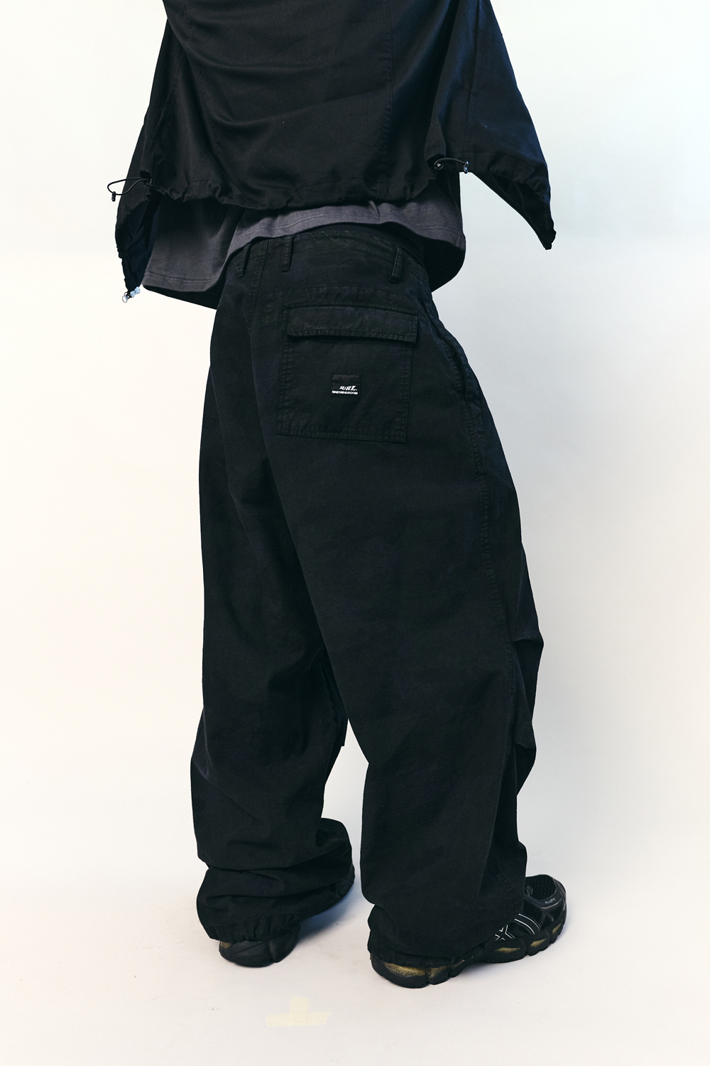 SURL Snow Pants Dyed Camo Black 사진 3/4