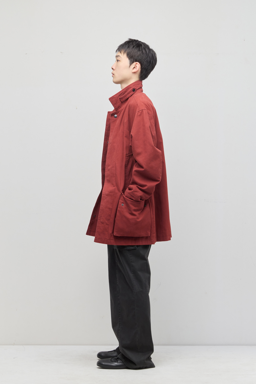 Canvas Work Parka Dark Red 사진 4/4