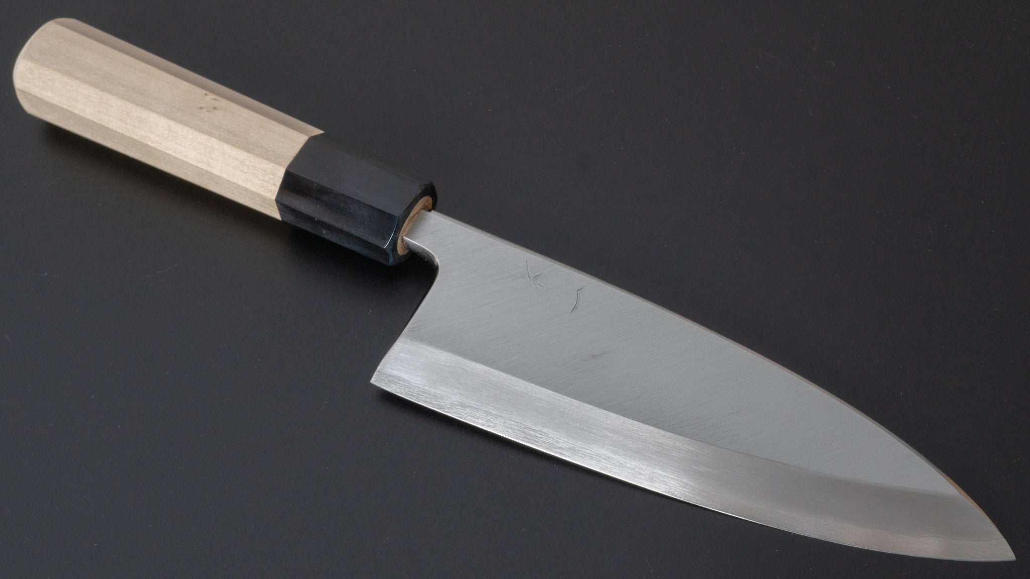 Hitohira Nakagawa Rikichi Silver #3 Deba 150mm Ho Wood Handle (Saya)