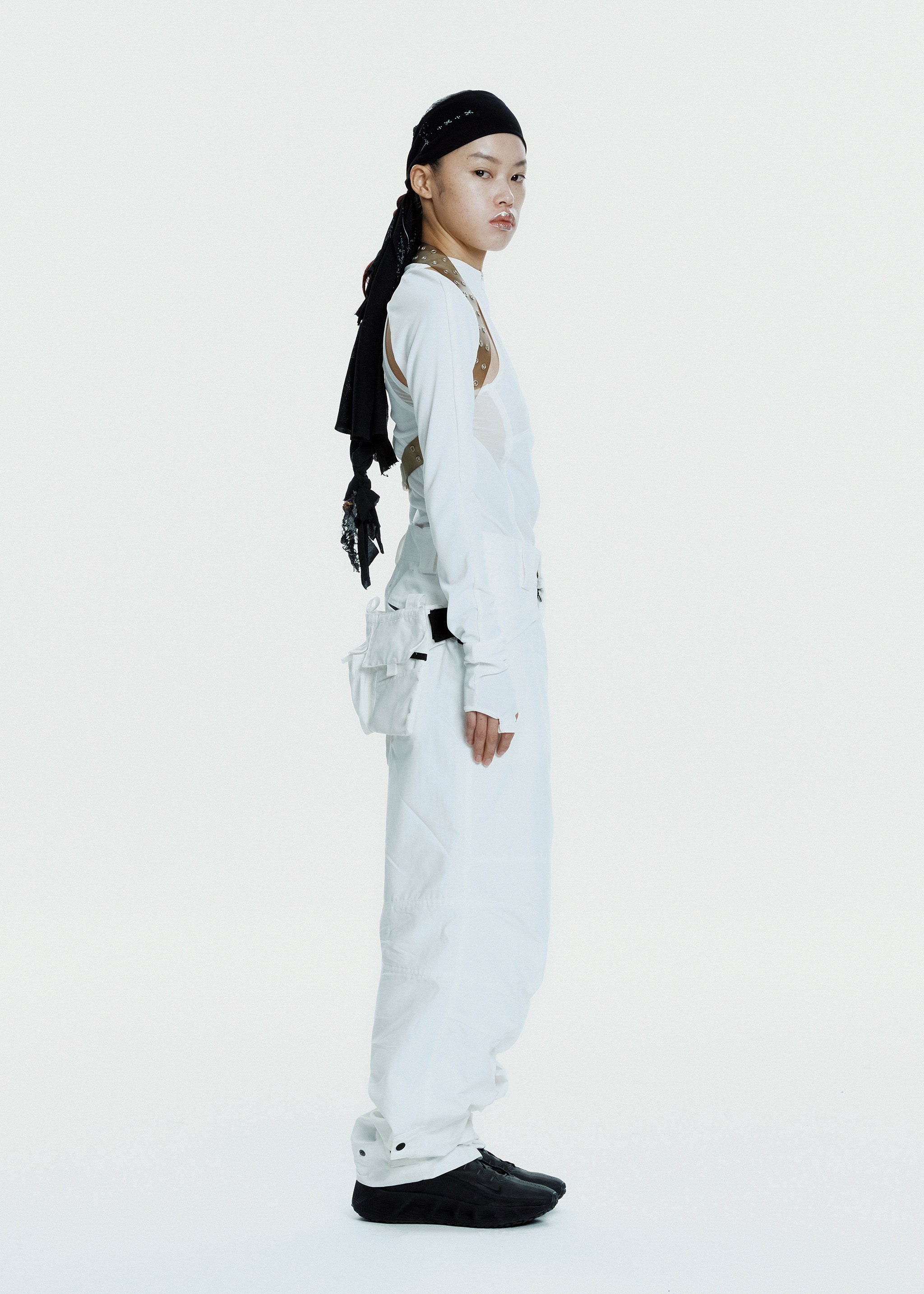 Half-Zip Racer Top w/ Harness