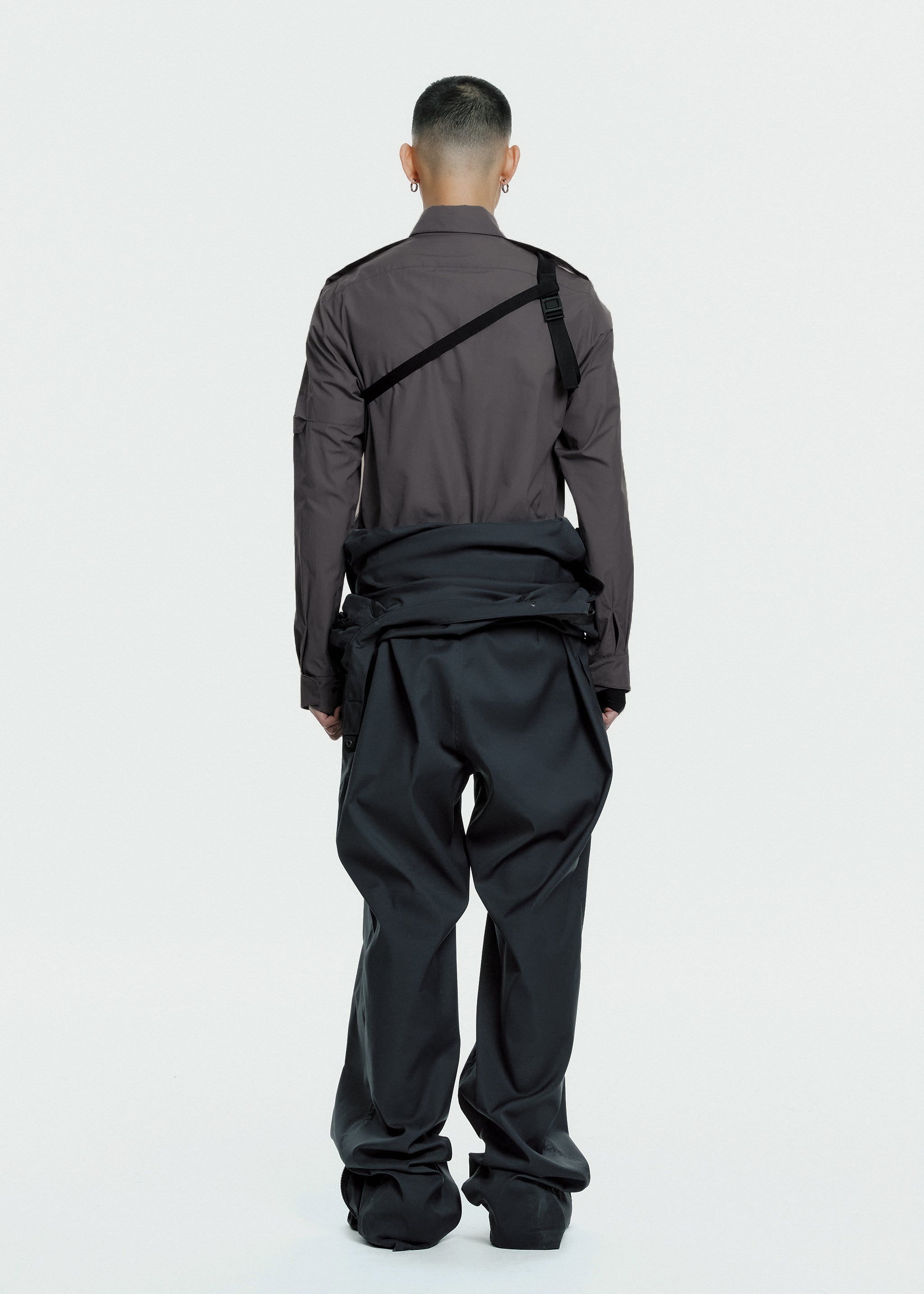 Biker Shirt w/ Shoulder Strap 사진 2/4