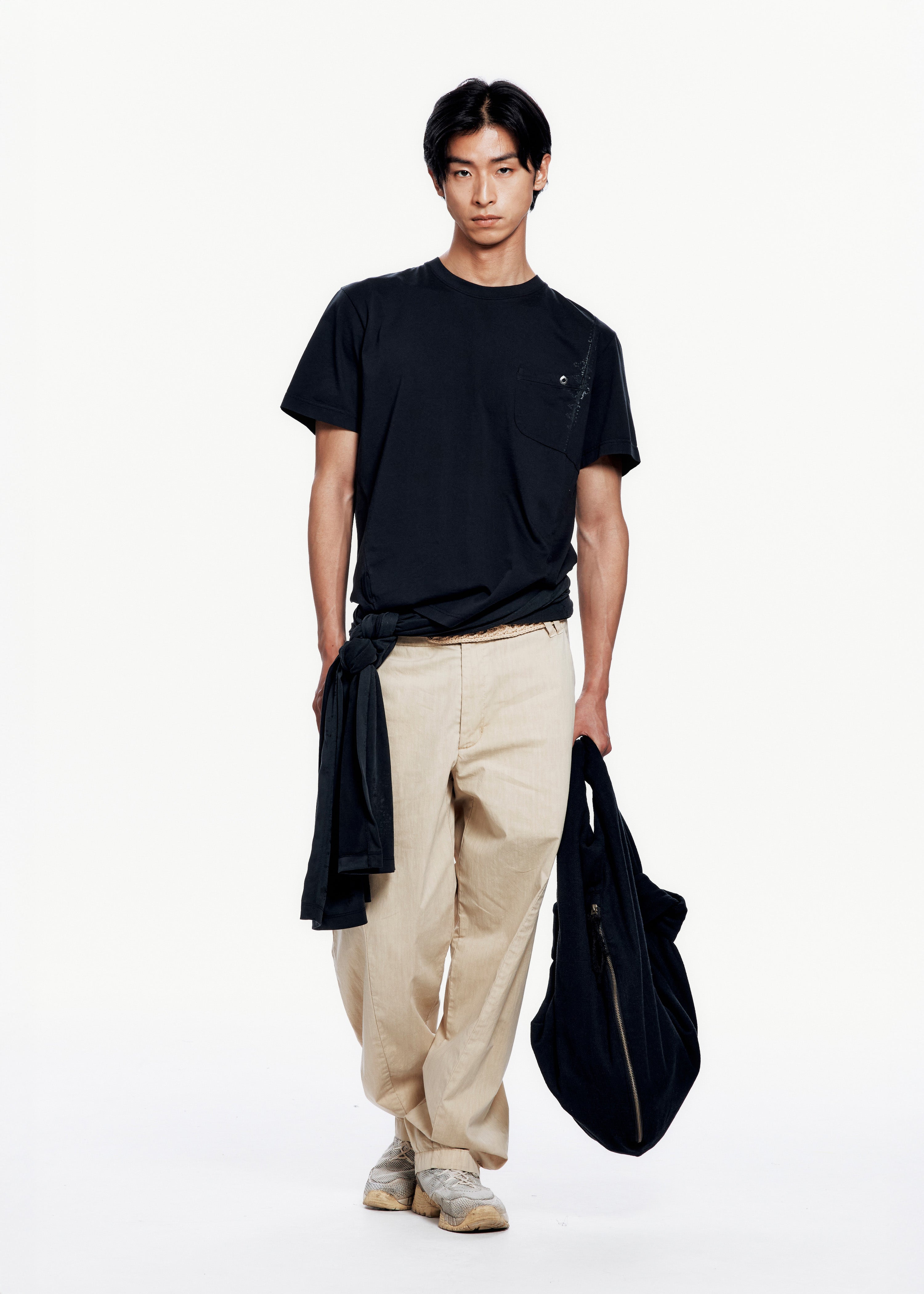 Bent Trouser w/ Knitted Belt 写真 4/4