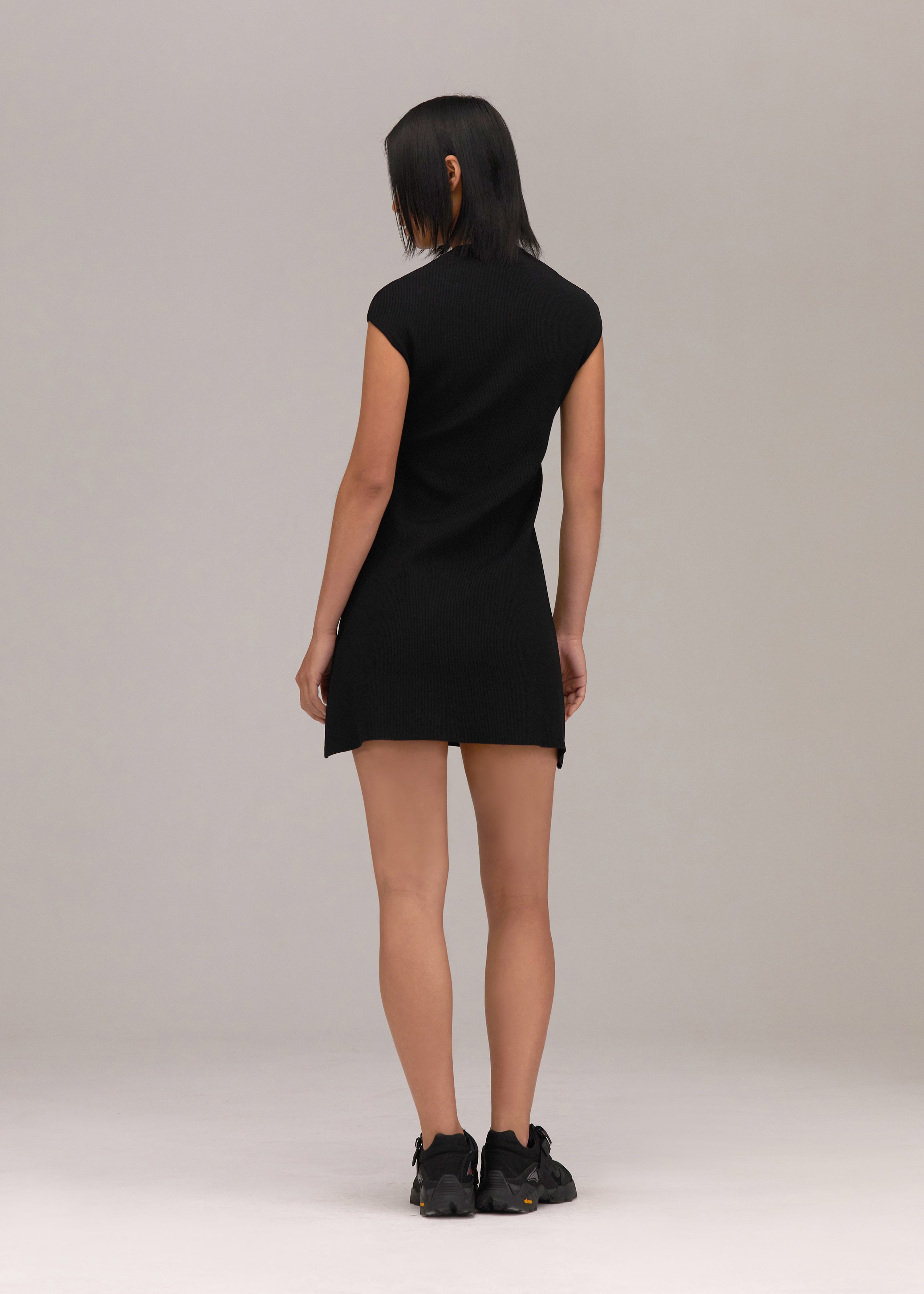 Knit Qipao Mini Dress 사진 3/3