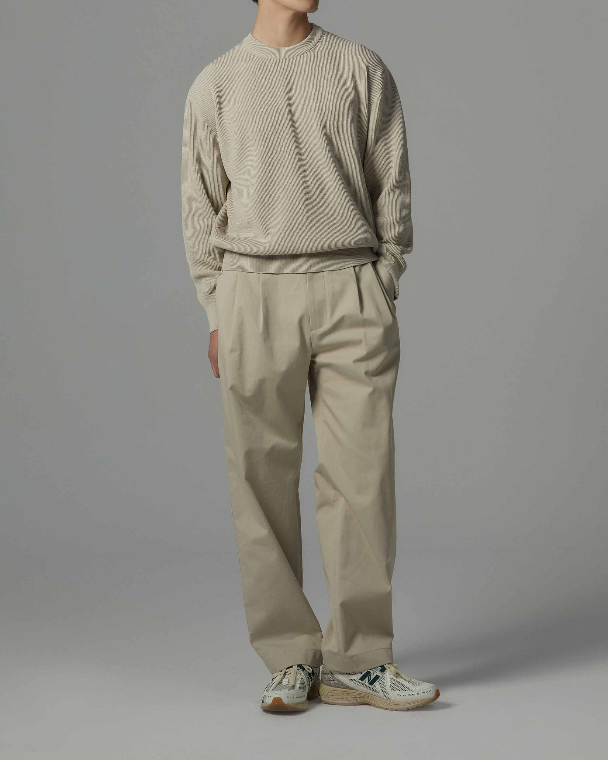 TRAVELLER CHINO PANTS (TYPE1) - SAND BEIGE