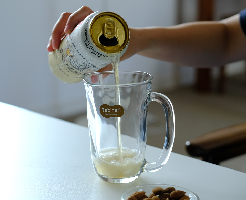[이시즈카] Tebineri 거품 맥주 머그잔 (2size) 사진 3/4