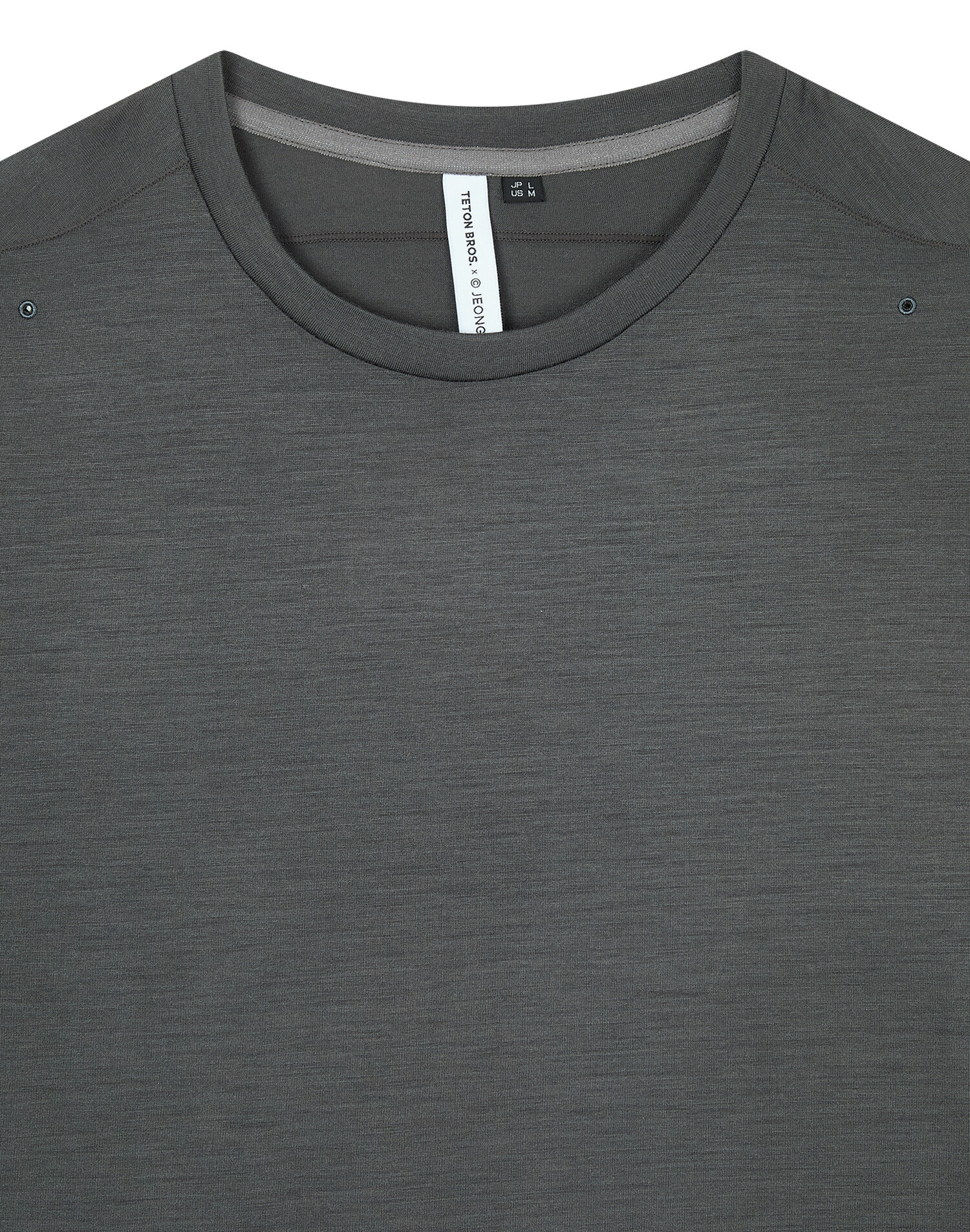 SILENT Merino 티 차콜 photo 4/4