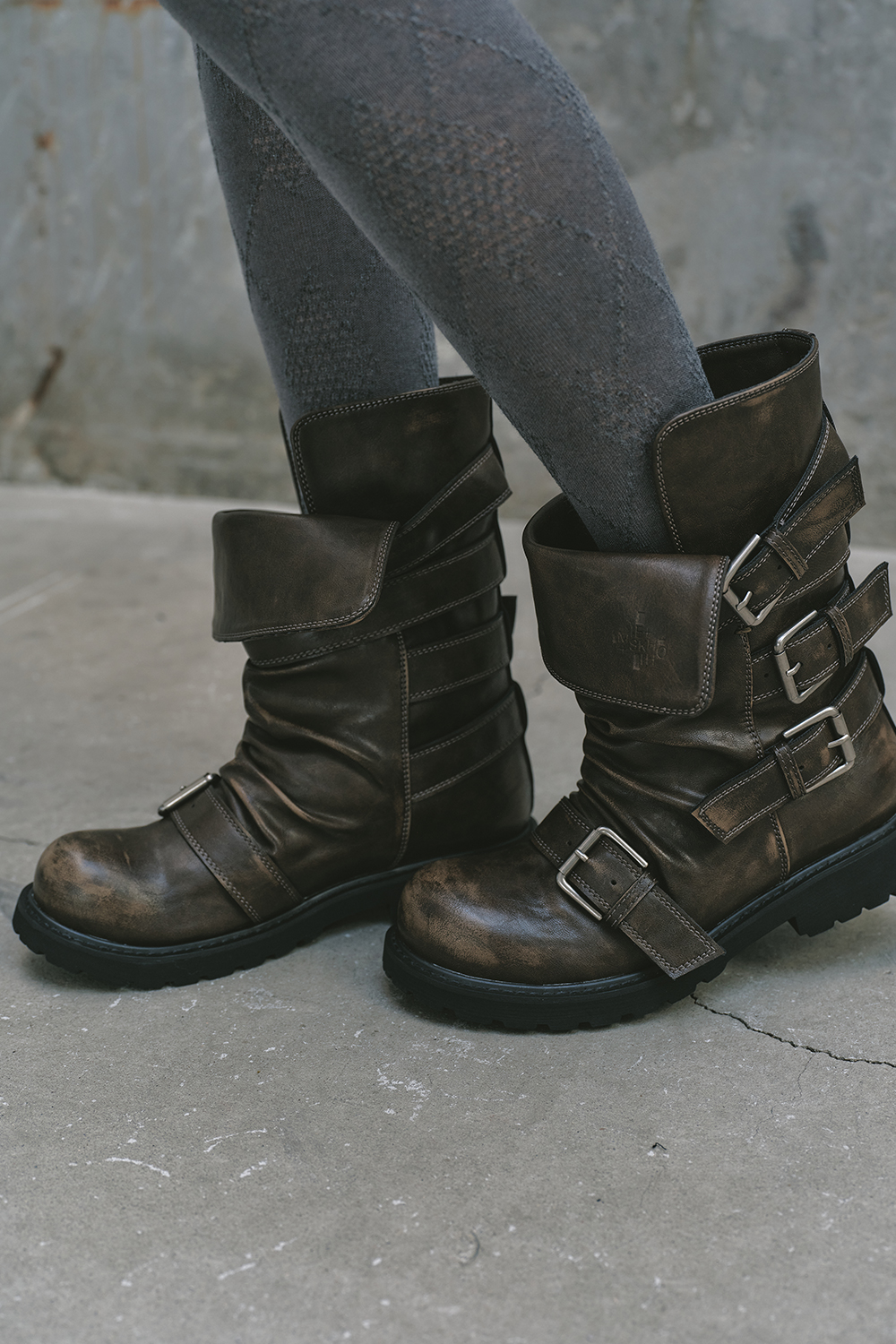 [KHIHO X Misekiseoul] MILLY BOOTS / BROWN 사진 3/4