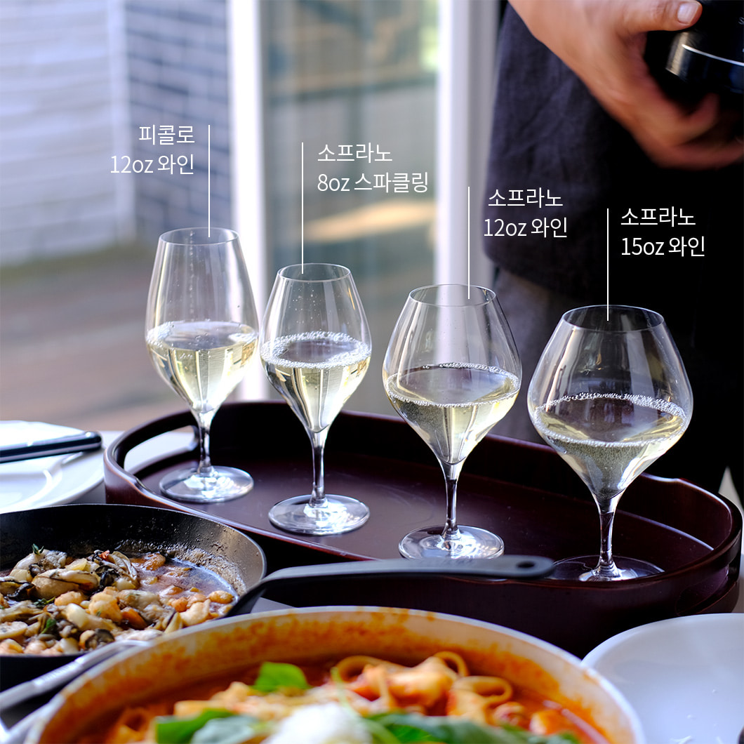 [기무라글라스] KIMURA GLASS 소프라노 12oz 와인 (370ml)
