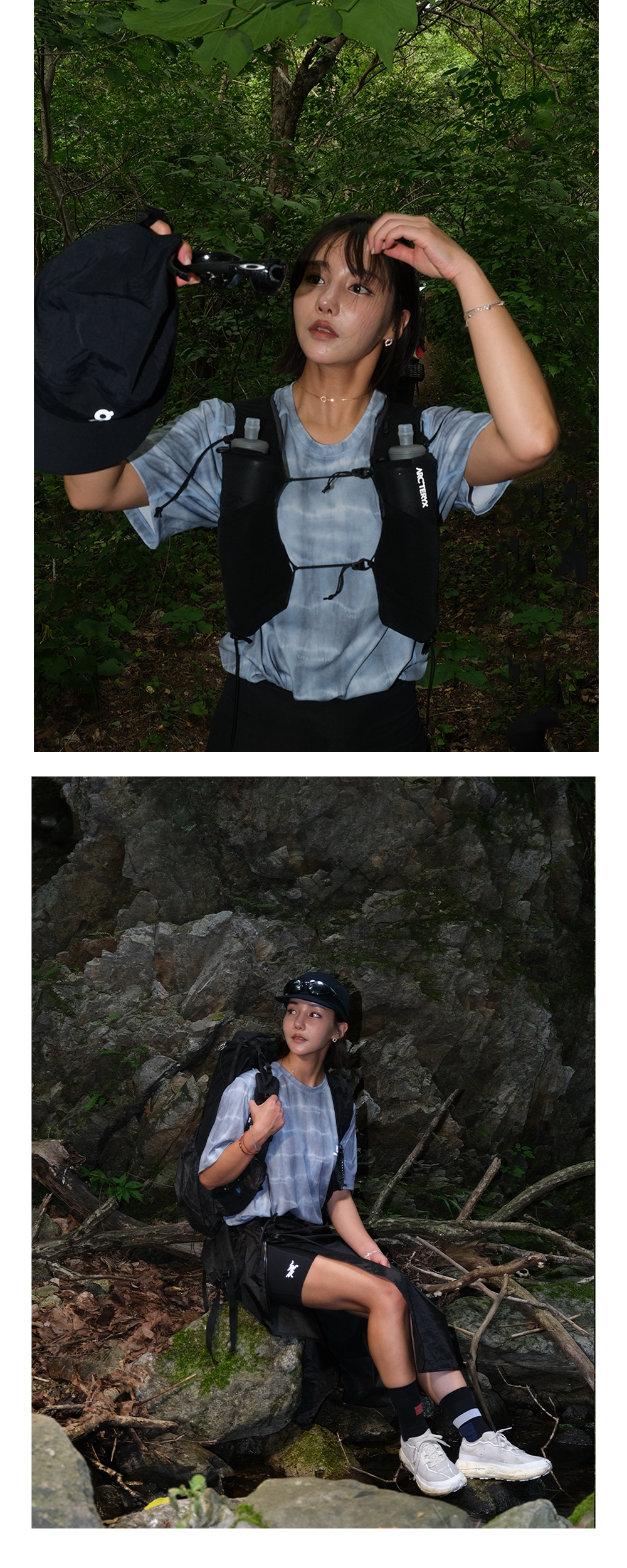 [라이트기어하우스] ASKIN® 3D Mesh-Cool Tide 1/2 Reflective Gray 사진 4/4