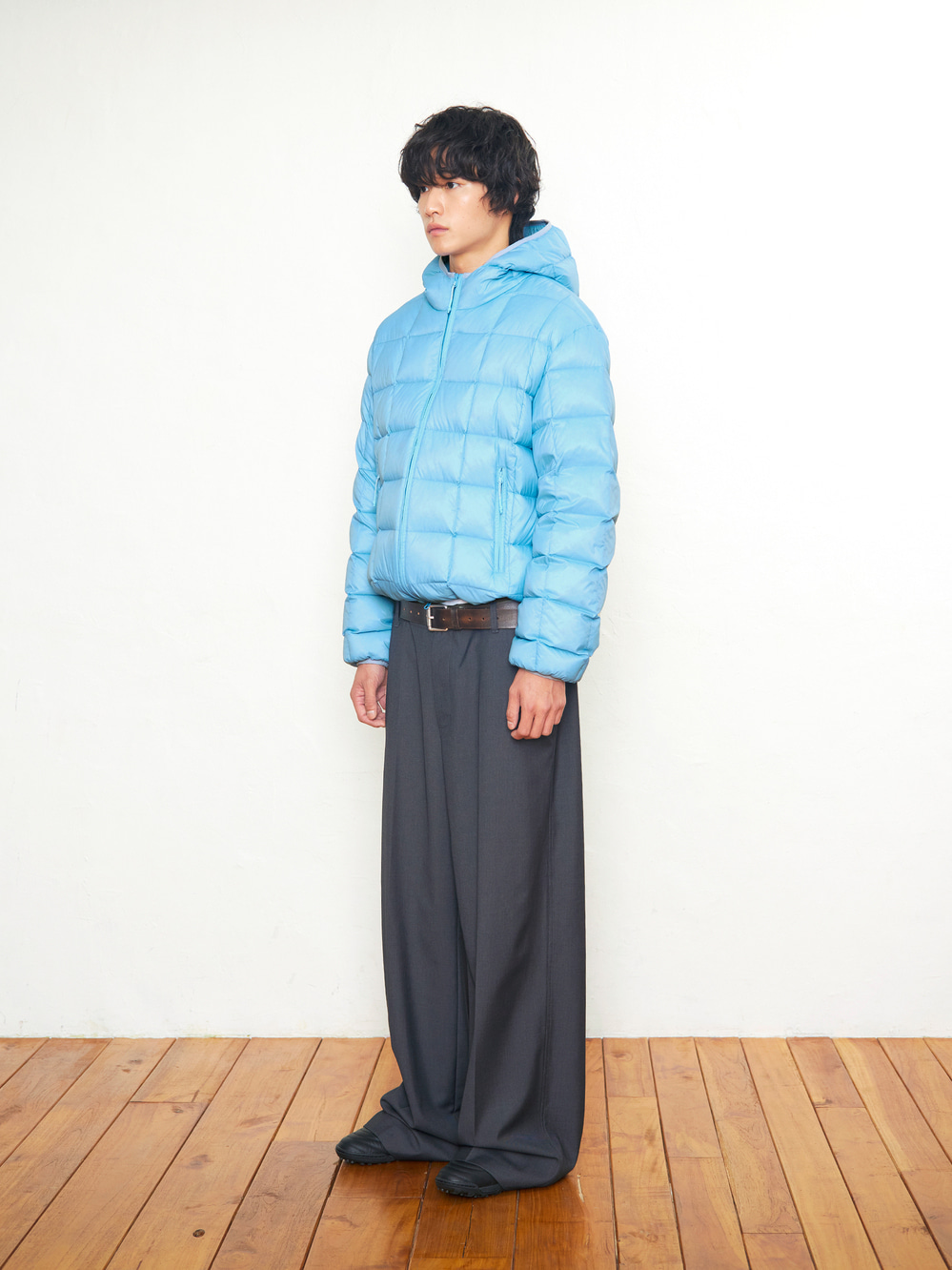 Light Down Jacket_Blue 사진 2/4