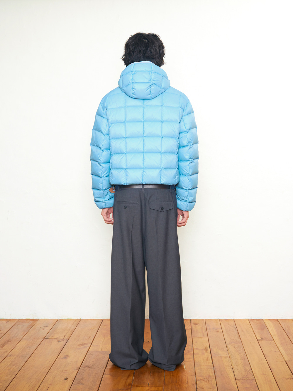 Light Down Jacket_Blue 사진 3/4