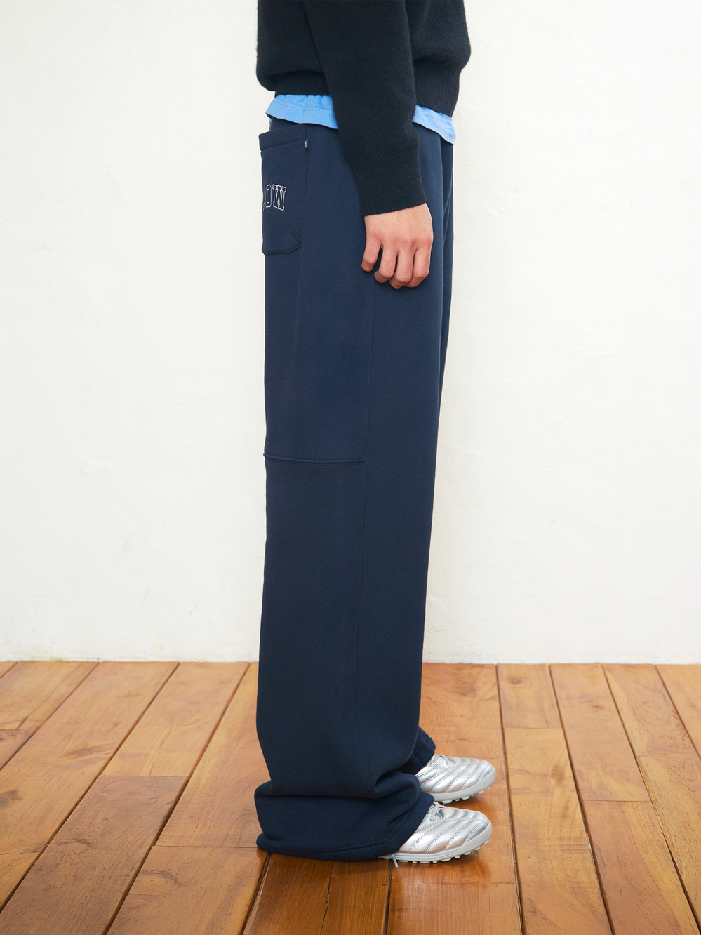 Low Napping Sweatpants_Navy 사진 4/4