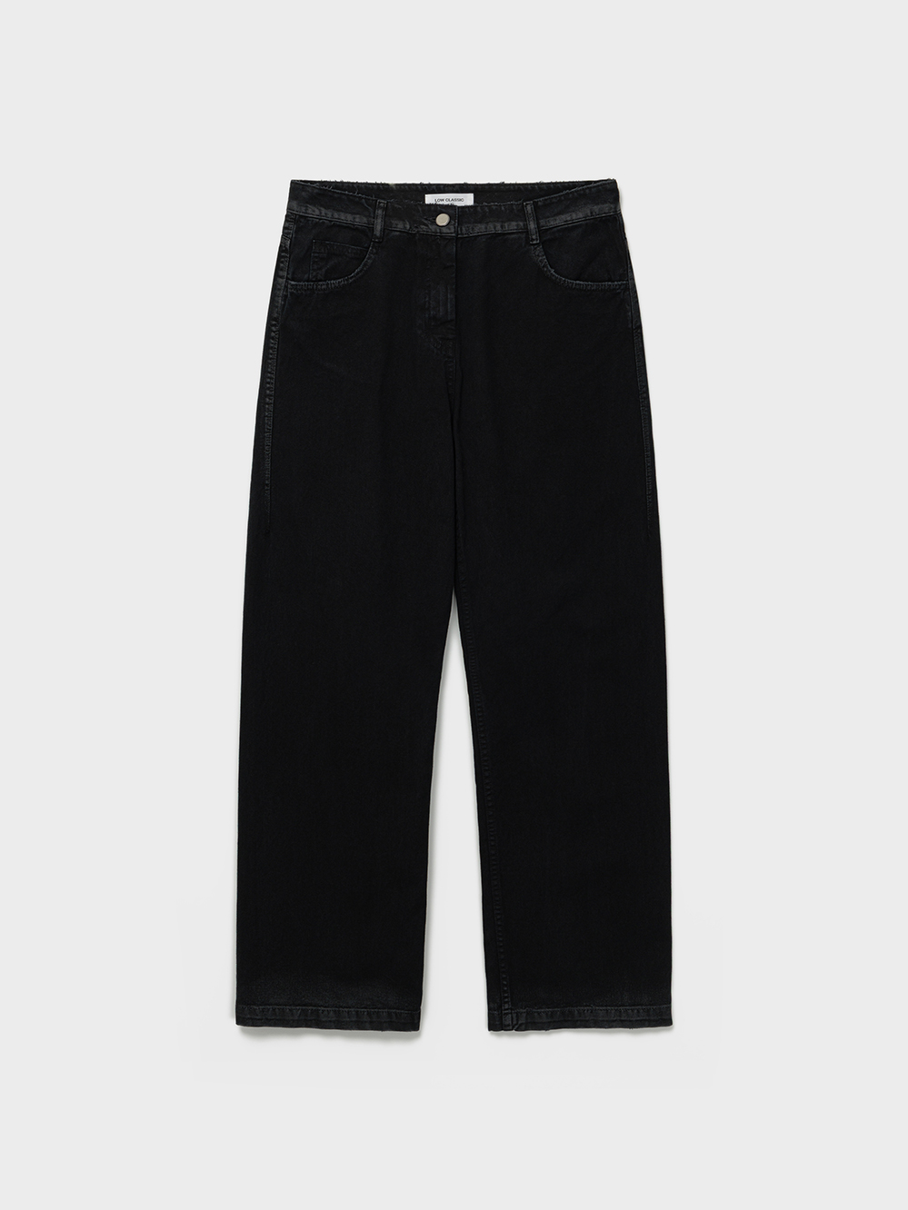 Classic Straight-Fit Denim_Black