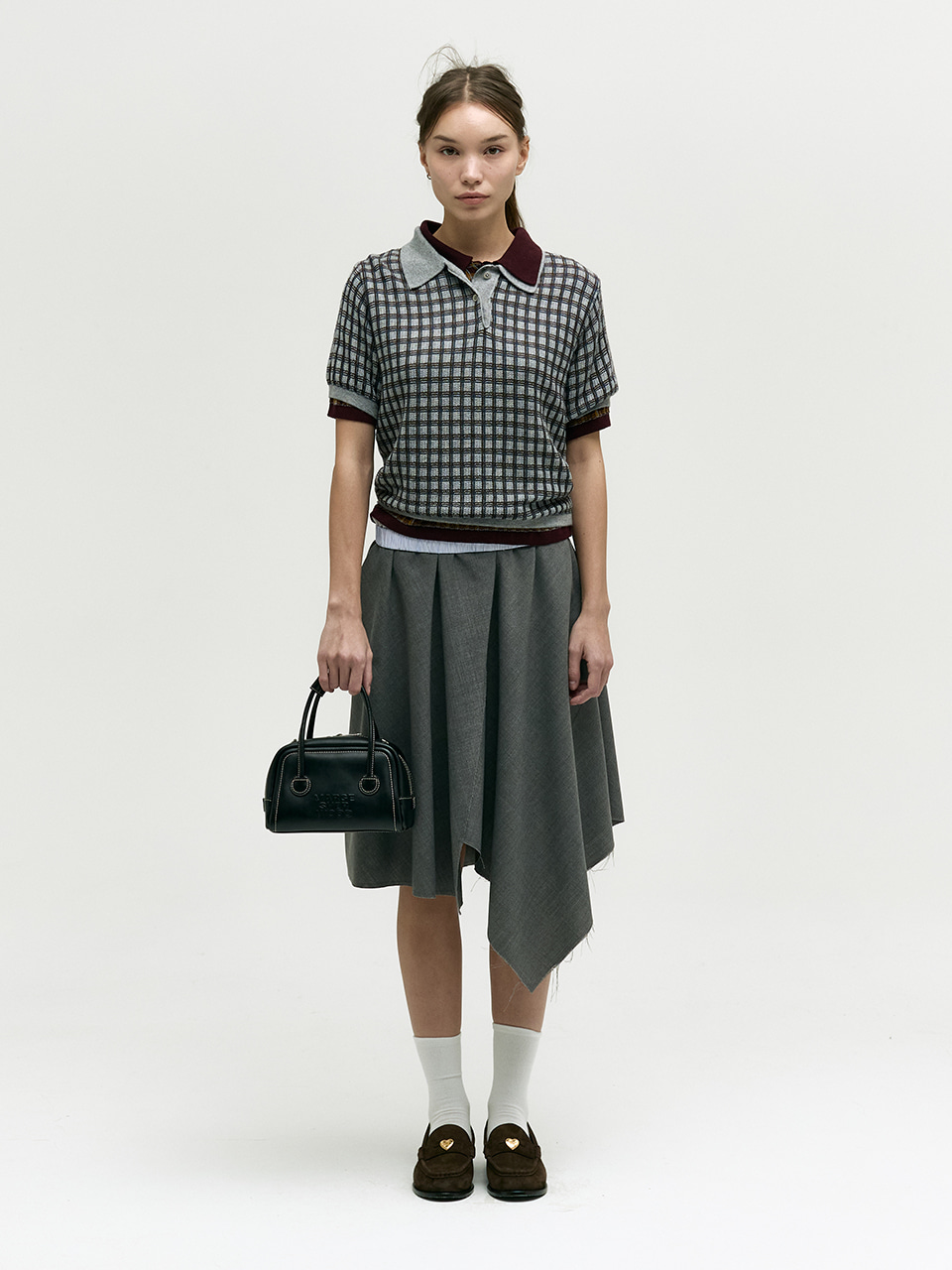 SOFT TOTE MINI_black plain 사진 2/4