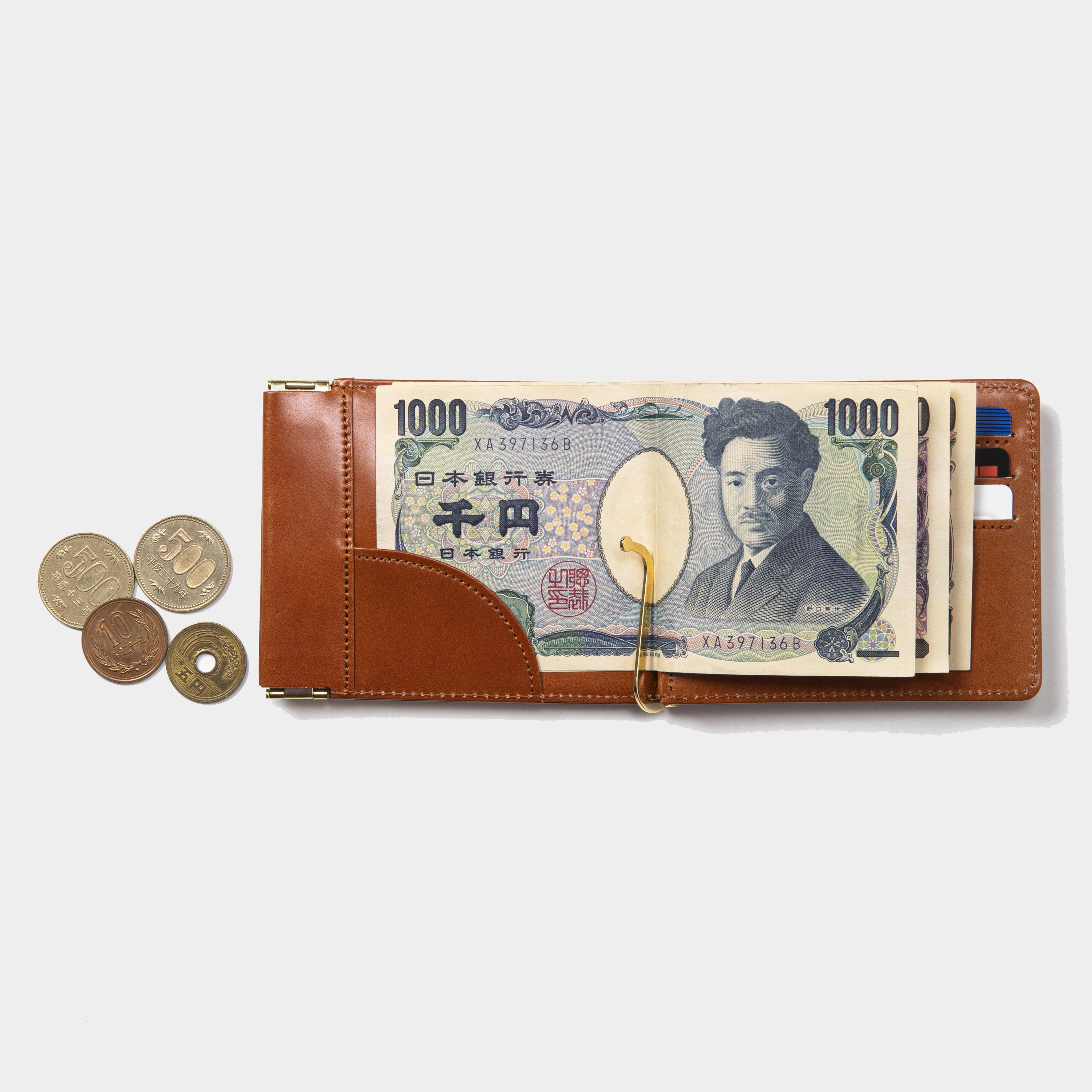 Cordovan Money Clip(CAMEL)/MW-AC23301