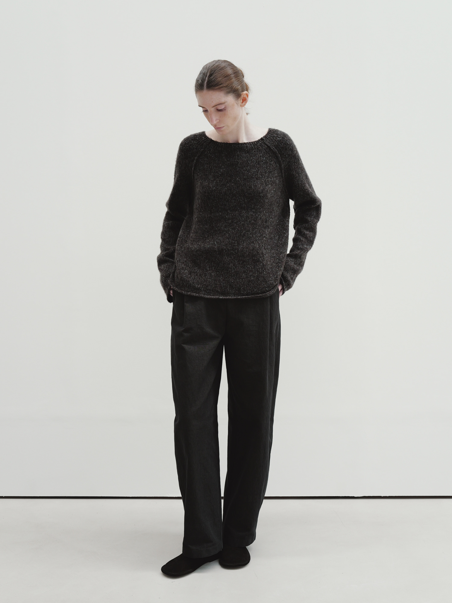 side tuck pants (espresso) 사진 4/4