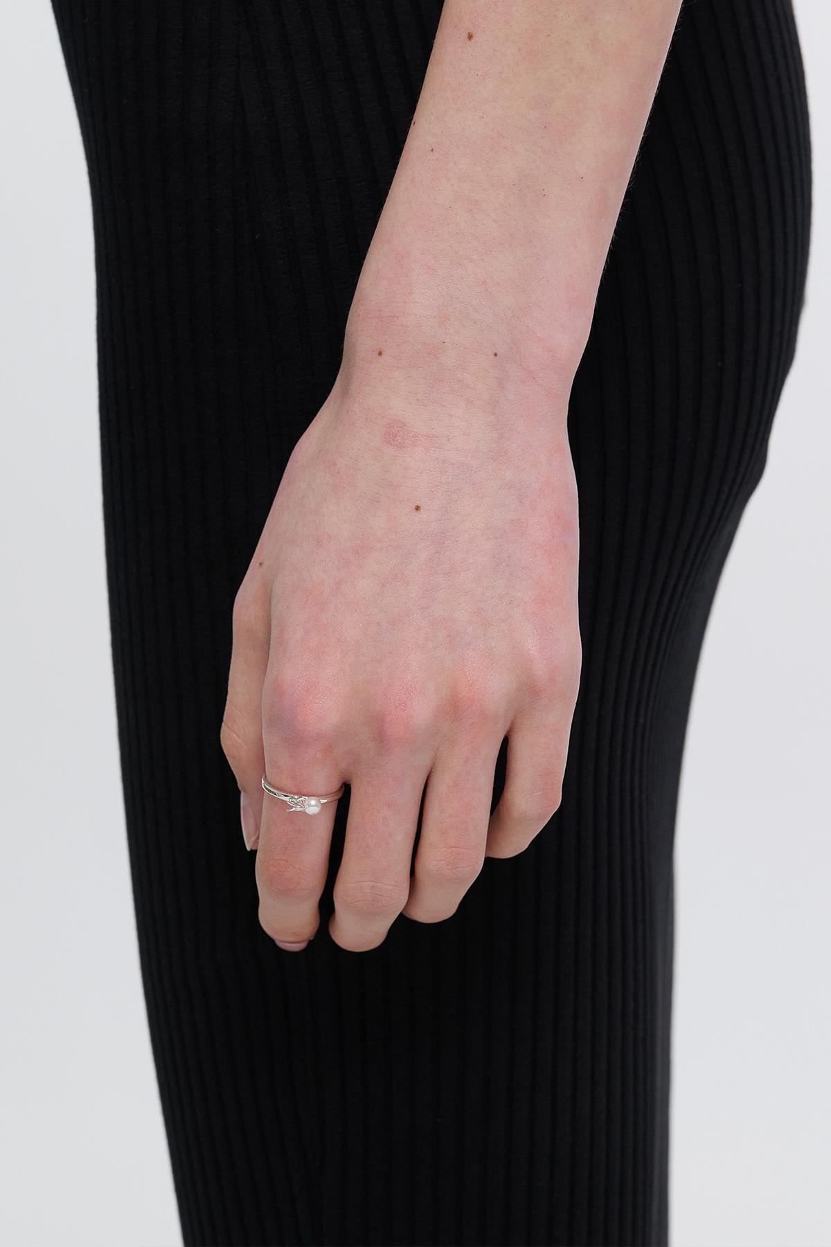 Rabbit Holding The Moon Ring