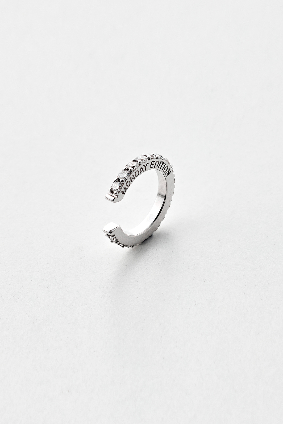 Lab Diamond Ear Cuff 1.5mm 사진 4/4