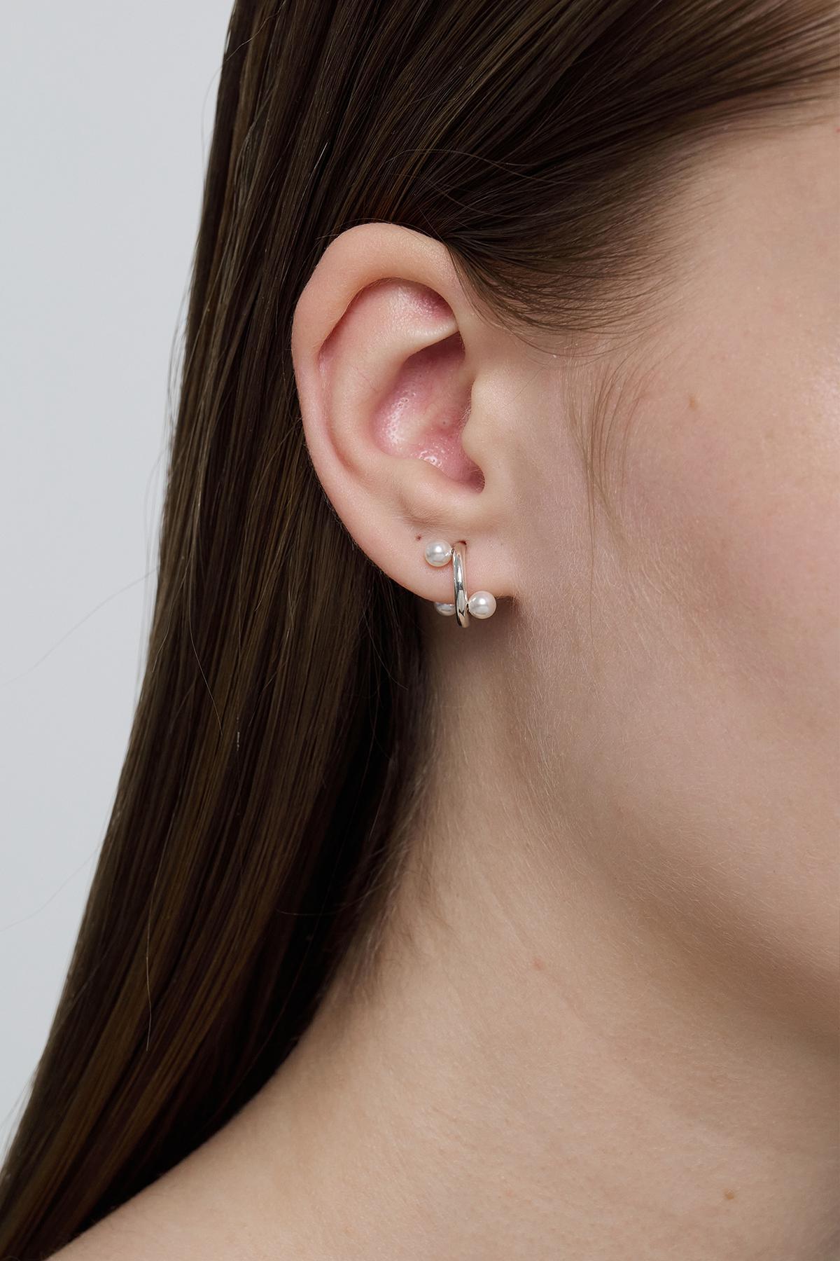 Floting Planet Earrings 사진 2/4