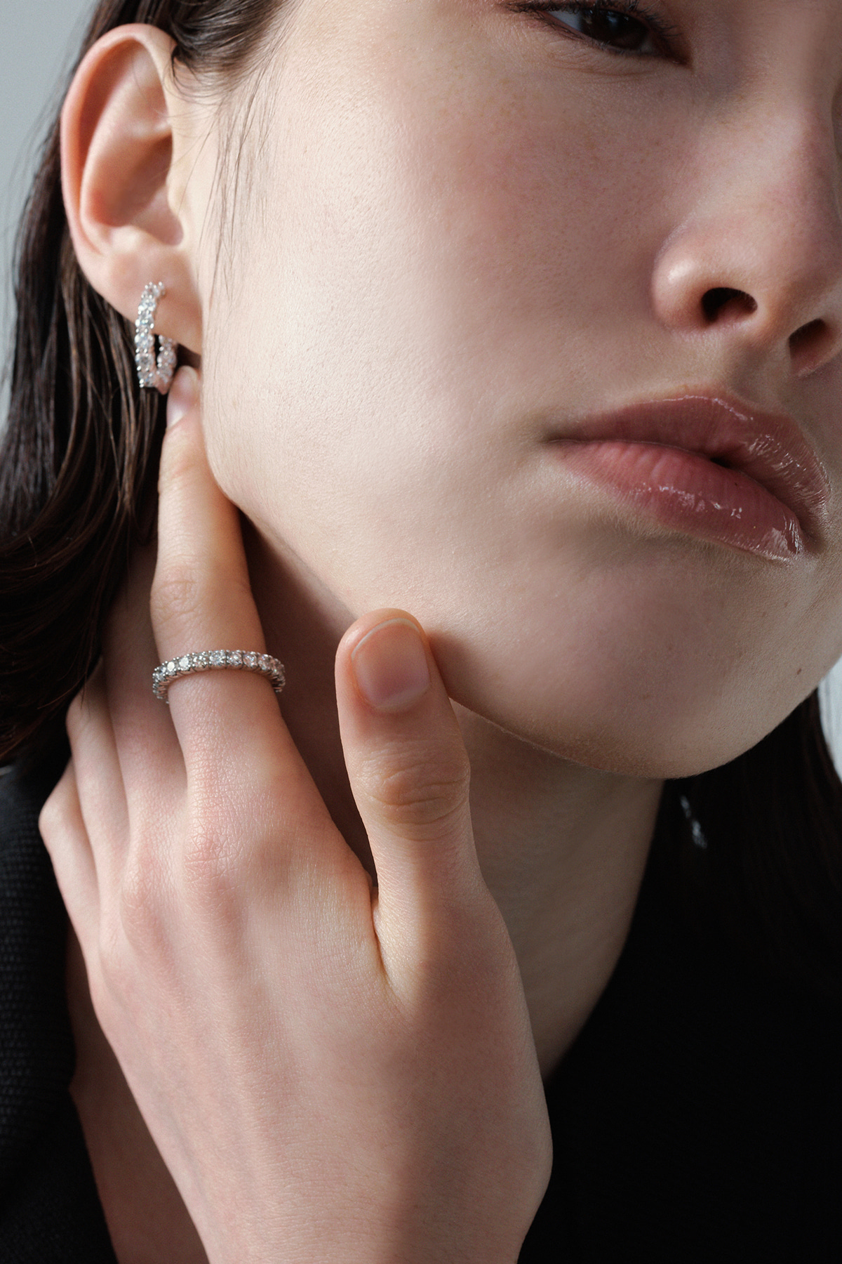 Lab Diamond Eternity Ring 2.5mm (4Prong) 사진 4/4