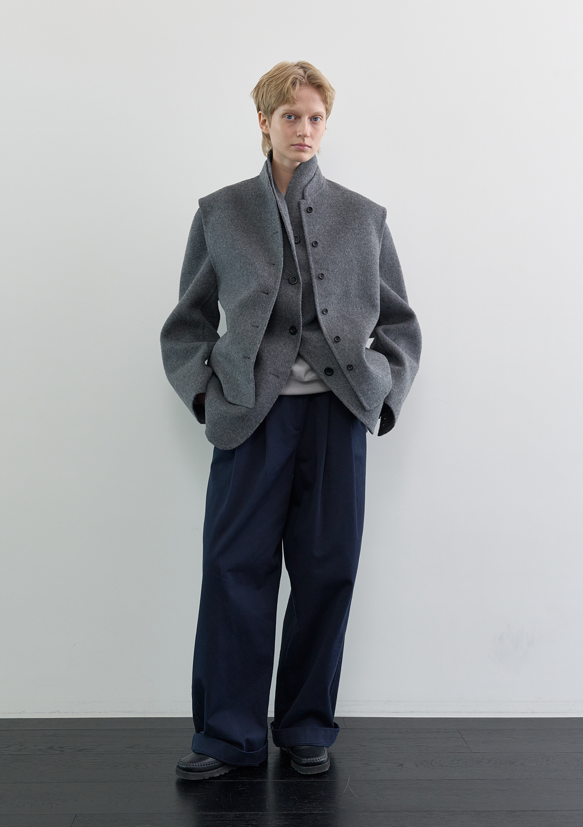 Gurkha Pants in Navy 사진 1/4