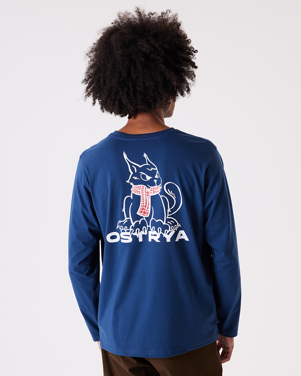 Lynx Long Sleeve Equi-Tee Navy 写真 1/4
