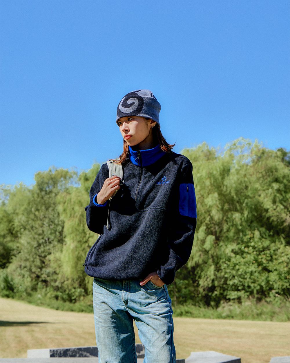 26FW Moraine Half Zip Fleece Black 사진 2/4